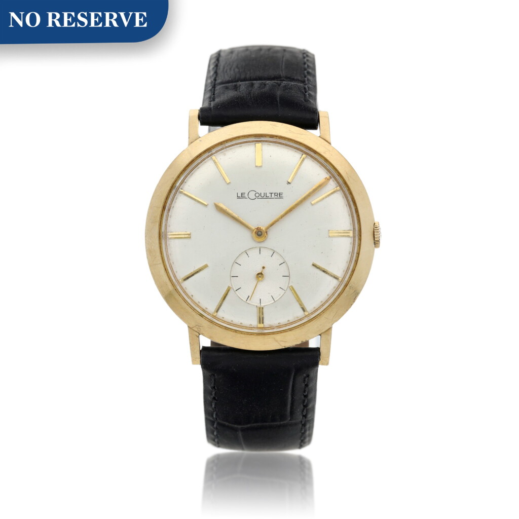 View full screen - View 1 of Lot 145. A yellow gold wristwatch, Circa 1960 .