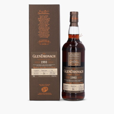 View full screen - View 1 of Lot 2062. The Glendronach Single Cask 24 Year Old #415 51.8 abv 1993 (1 Bottle 75cl).