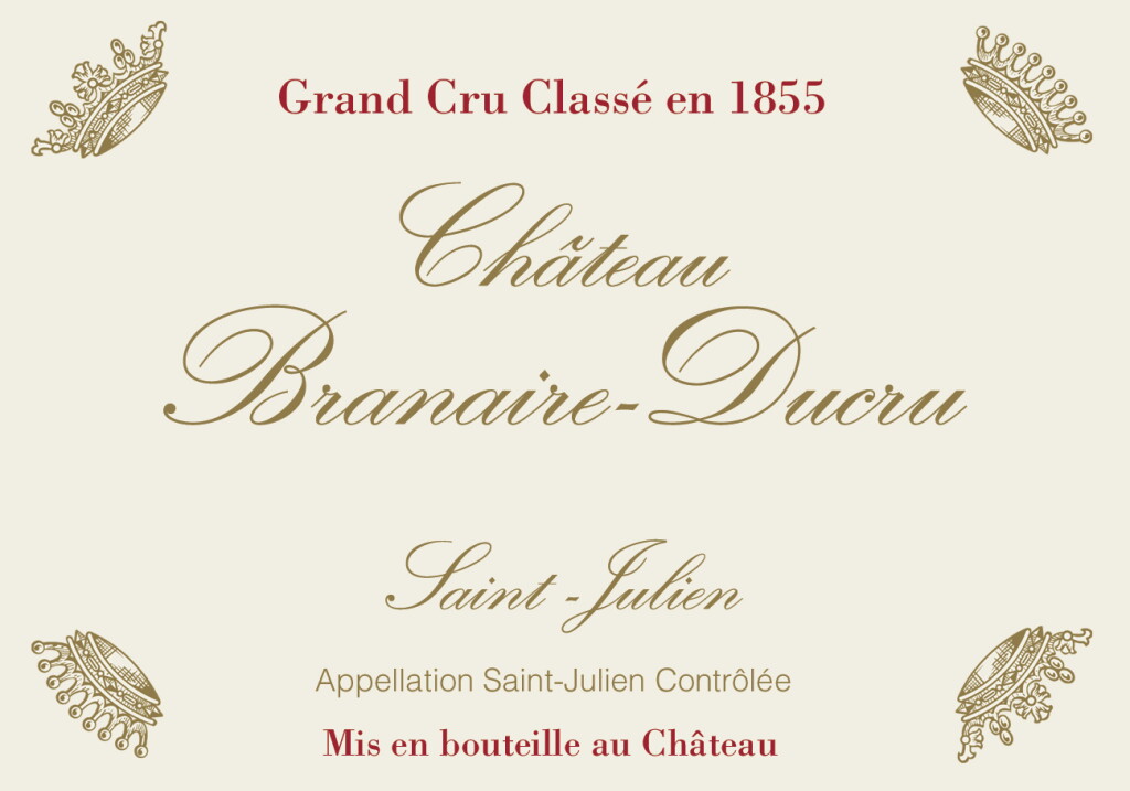 View full screen - View 1 of Lot 545. Château Branaire Ducru 2005 (6 MAG).