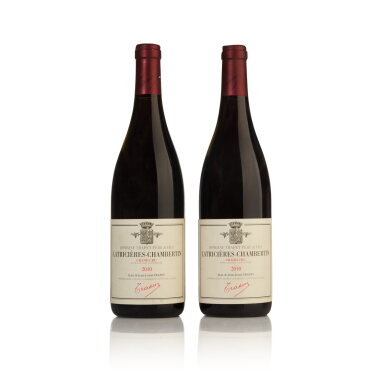 View full screen - View 1 of Lot 455. Latricières Chambertin 2010 Domaine Trapet (2 BT).