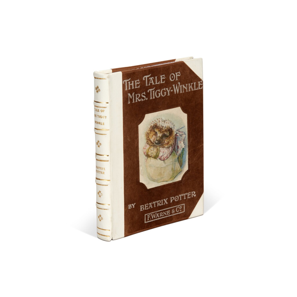 View full screen - View 1 of Lot 280. Beatrix Potter | The Tale of Mrs. Tiggy-Winkle, inscribed presentation copy, first edition, London, 1905.