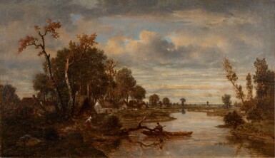 View full screen - View 1 of Lot 309. Le Passage du gué.