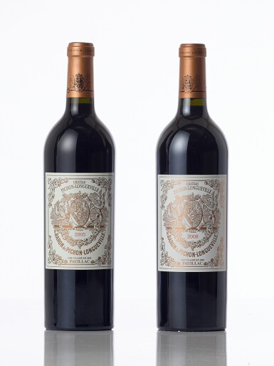View full screen - View 1 of Lot 5612. Château Pichon Longueville, Baron 2005 (12 BT).