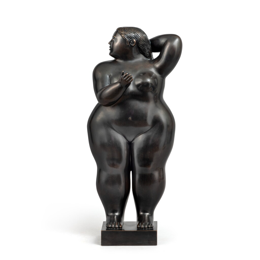 View full screen - View 1 of Lot 495. Mujer de pie.