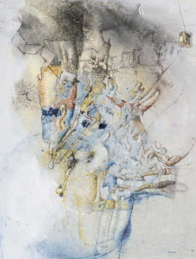 View full screen - View 1 of Lot 237. Christian d'Orgeix | Sans Titre.
