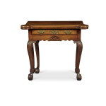 The Morris Family Chippendale Games Table, New York, Circa 1775