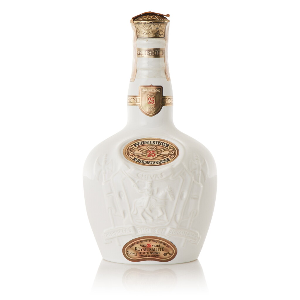 View full screen - View 1 of Lot 302. Chivas Royal Salute 25 Year Old for Royal Wedding 1993 / Marriage of Japanese Crown Prince 40.0 abv NV (1 BT70).