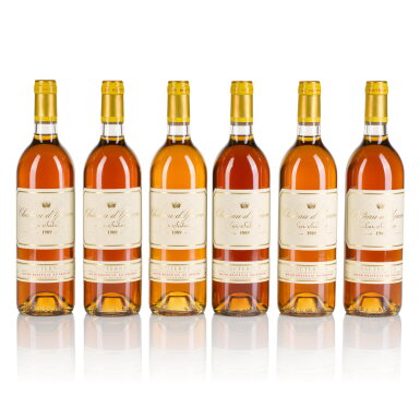View full screen - View 1 of Lot 1014. Château d'Yquem 1989 (12 BT).
