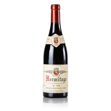 View full screen - View 1 of Lot 356. Hermitage Rouge 2005 Jean-Louis Chave (1 BT).