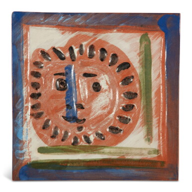 View full screen - View 1 of Lot 156. Petit visage solaire (Alain Ramié 553).