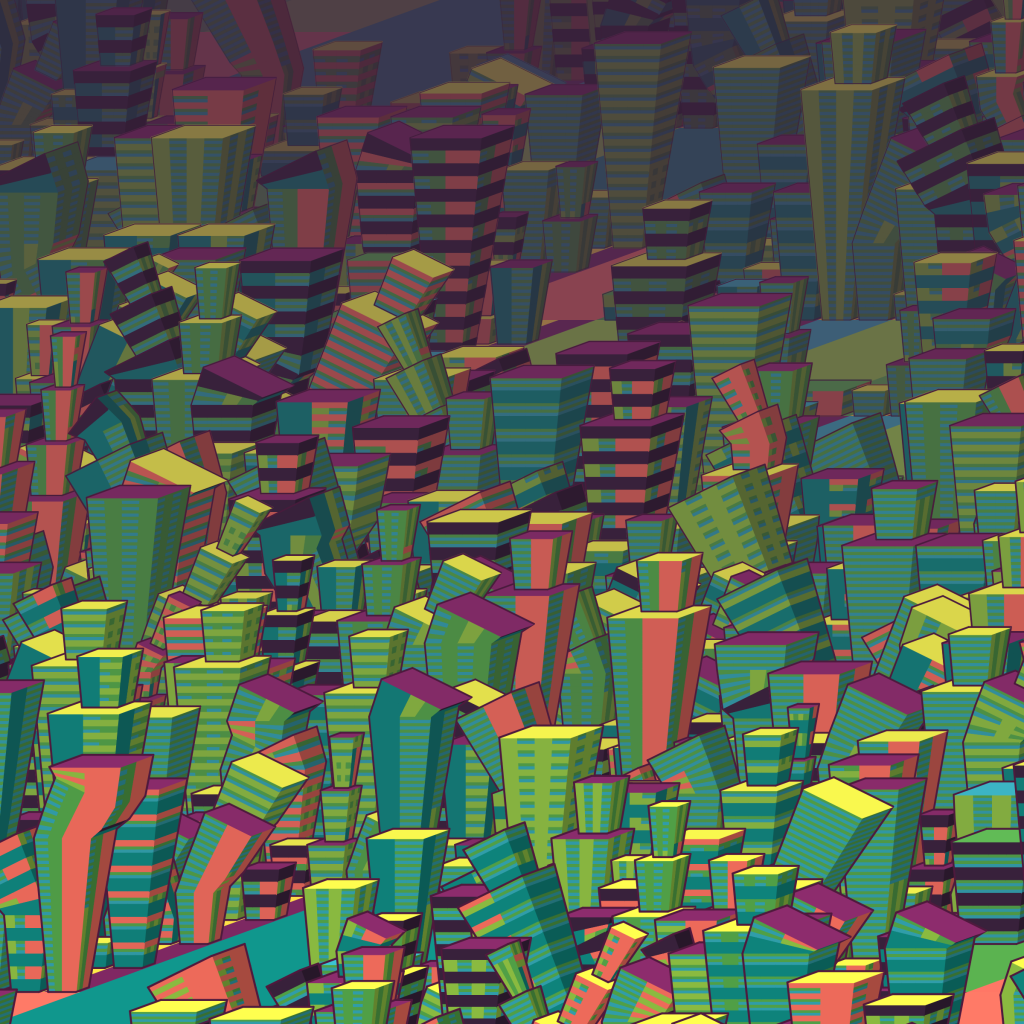 View full screen - View 1 of Lot 588. Ecumenopolis #11.