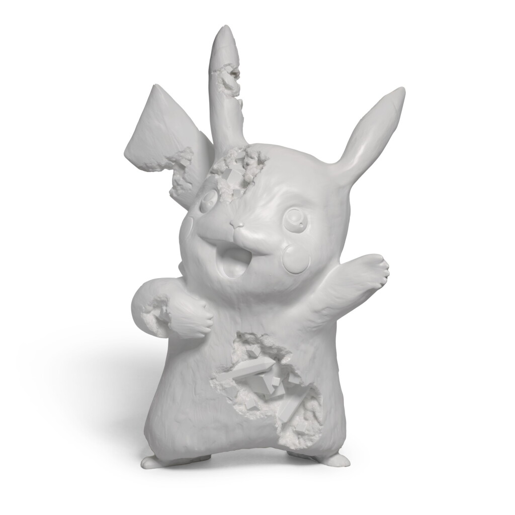 View full screen - View 1 of Lot 78. Blue Crystalized Pikachu.