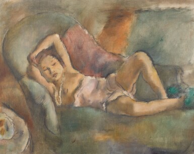 View full screen - View 1 of Lot 94. La fille endormie.