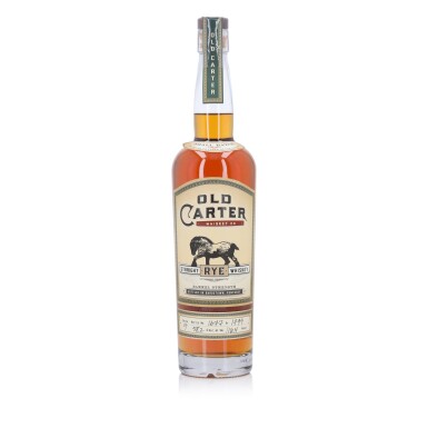 View full screen - View 1 of Lot 761. Old Carter Small Batch Rye Batch #9 116.4 Proof NV (1 Bottle 75cl).