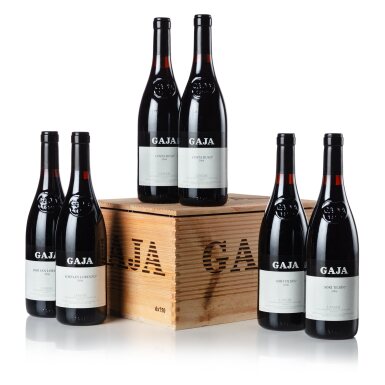 View full screen - View 1 of Lot 125. Gaja Assortment Case 2006 (6 BT).
