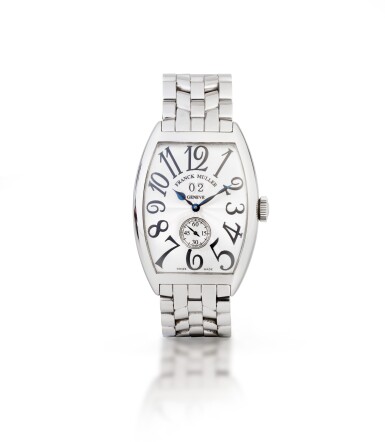 View full screen - View 1 of Lot 86. Ref. 6850 S6 GG Montre bracelet en acier avec date et bracelet | Stainless steel wristwatch with digital date display and bracelet Vers 2005 | Circa 2005.