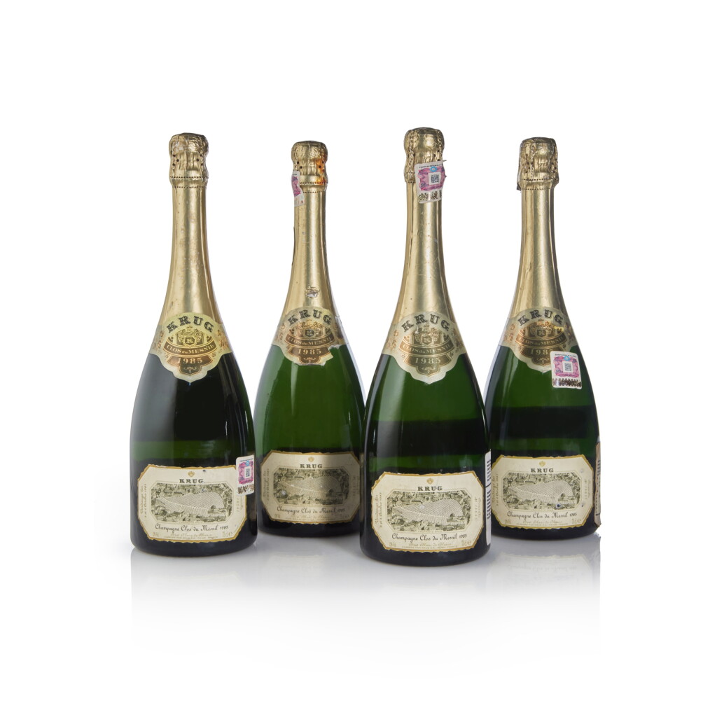 View full screen - View 1 of Lot 458. Krug, Clos du Mesnil 1985 (4 BT).