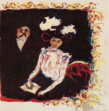 View full screen - View 1 of Lot 221. BONNARD & MELLERIO. La lithographie originale en couleurs. 1898. Ed. orig. 2 lithographies. 1/200 Hollande.