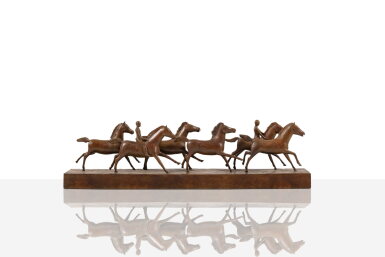 View full screen - View 1 of Lot 84. Les Chevaux au Galop.