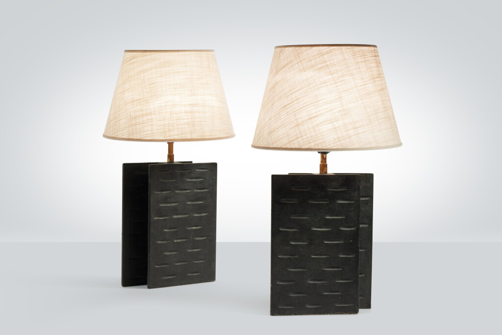 View full screen - View 1 of Lot 73. Pair of Table Lamps.