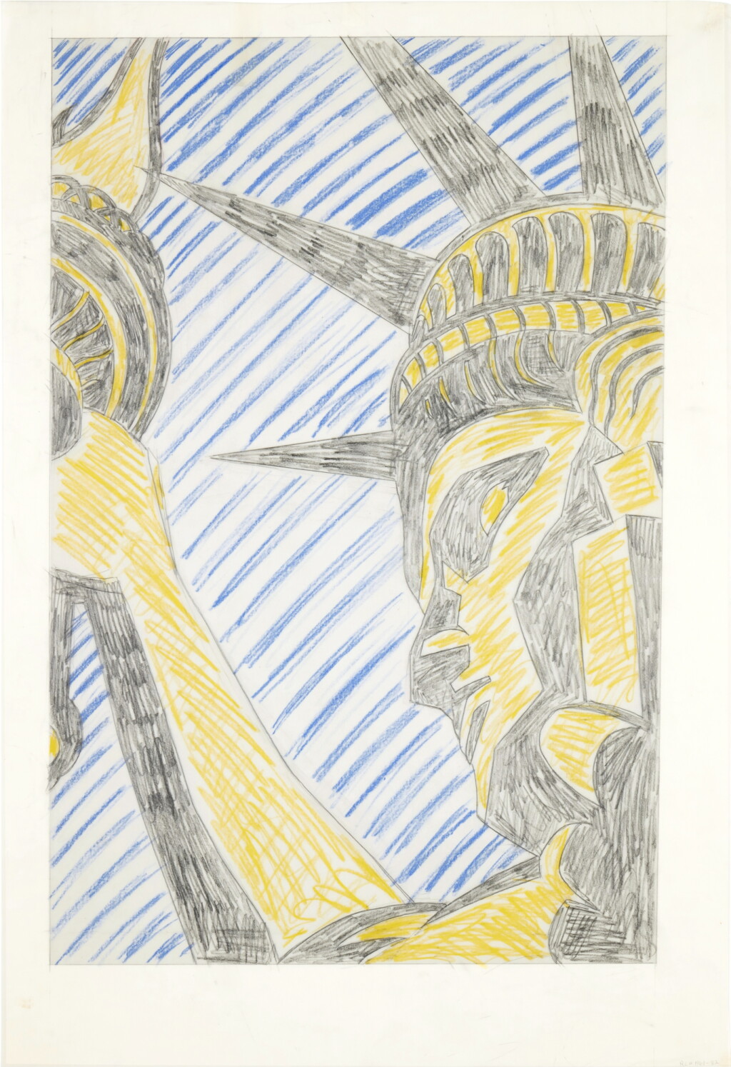 View full screen - View 1 of Lot 126. I Love Liberty (Study).