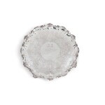 A Large William IV Silver Salver, William Brown, London, 1835