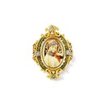 Fuset y Grau | Bague ivoire et diamants | Ivory and diamond ring