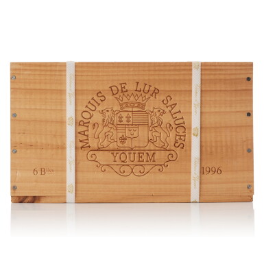 View full screen - View 1 of Lot 7535. Château d'Yquem 1996 (6 BT).