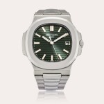 Reference 5711/1A-014 Nautilus | A stainless steel wristwatch with date and bracelet, Circa 2021
