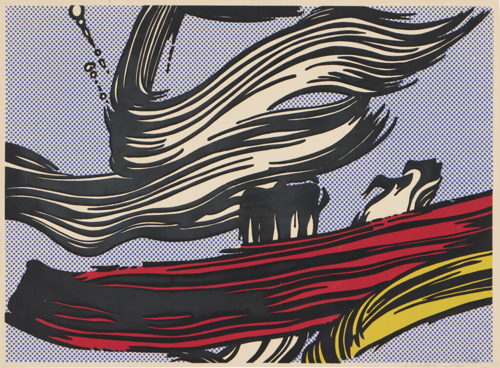 View full screen - View 1 of Lot 56. Brushstrokes (Corlett 45).