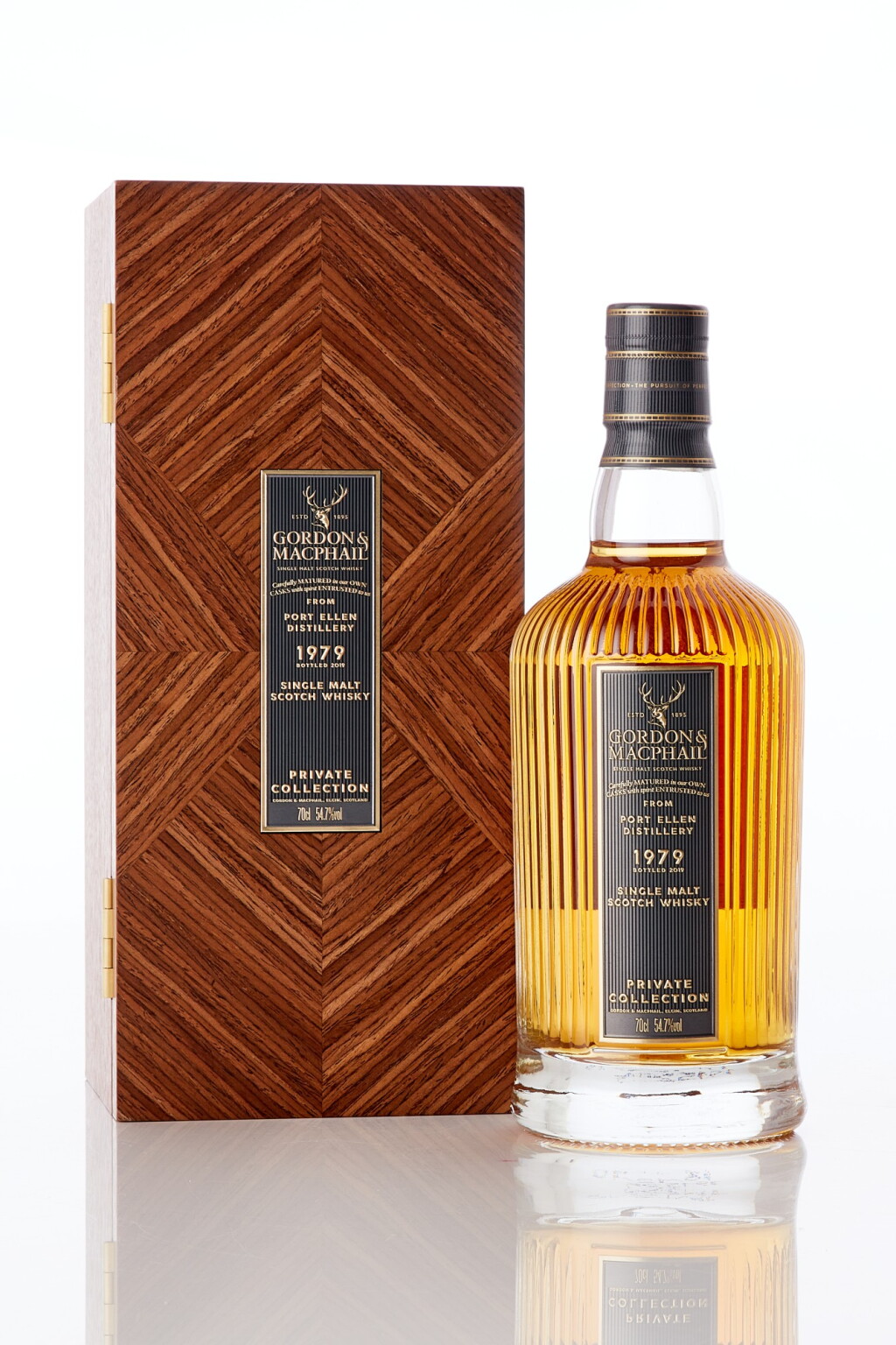 View full screen - View 1 of Lot 7882. Port Ellen Gordon & Macphail 40 Year Old Private Collection 54.7 abv 1979 (1 BT70).