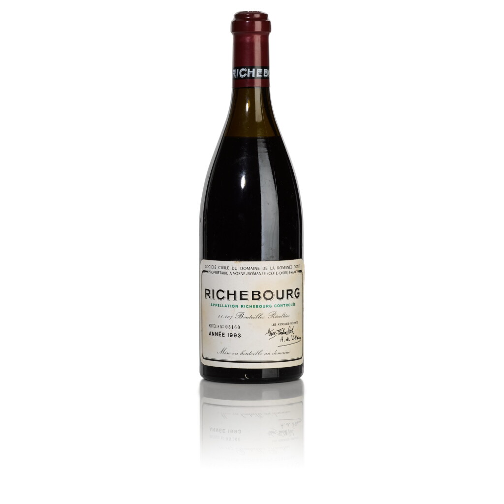 View full screen - View 1 of Lot 289. Richebourg 1993 Domaine de la Romanée-Conti (1 BT).