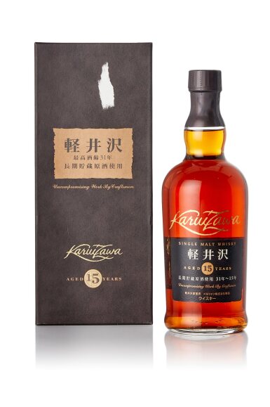 View full screen - View 1 of Lot 1629. 輕井澤 Karuizawa 15 Year Old Malt Whisky 40.0 abv NV (1 BT70).