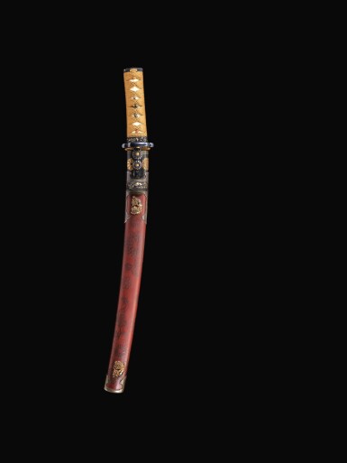 View full screen - View 1 of Lot 32. A WAKIZASHI, SIGNED KANEFUSA, EDO PERIOD | 17TH-18TH CENTURY.