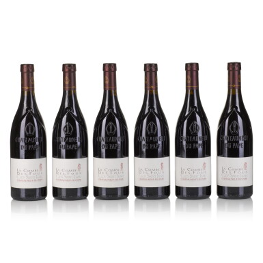 View full screen - View 1 of Lot 620. Châteauneuf du Pape, La Combe des Fous 2004 Clos St. Jean (12 BT).