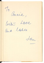 FLEMING | From Russia, with Love, 1957, presentation copy inscribed to the author's wife