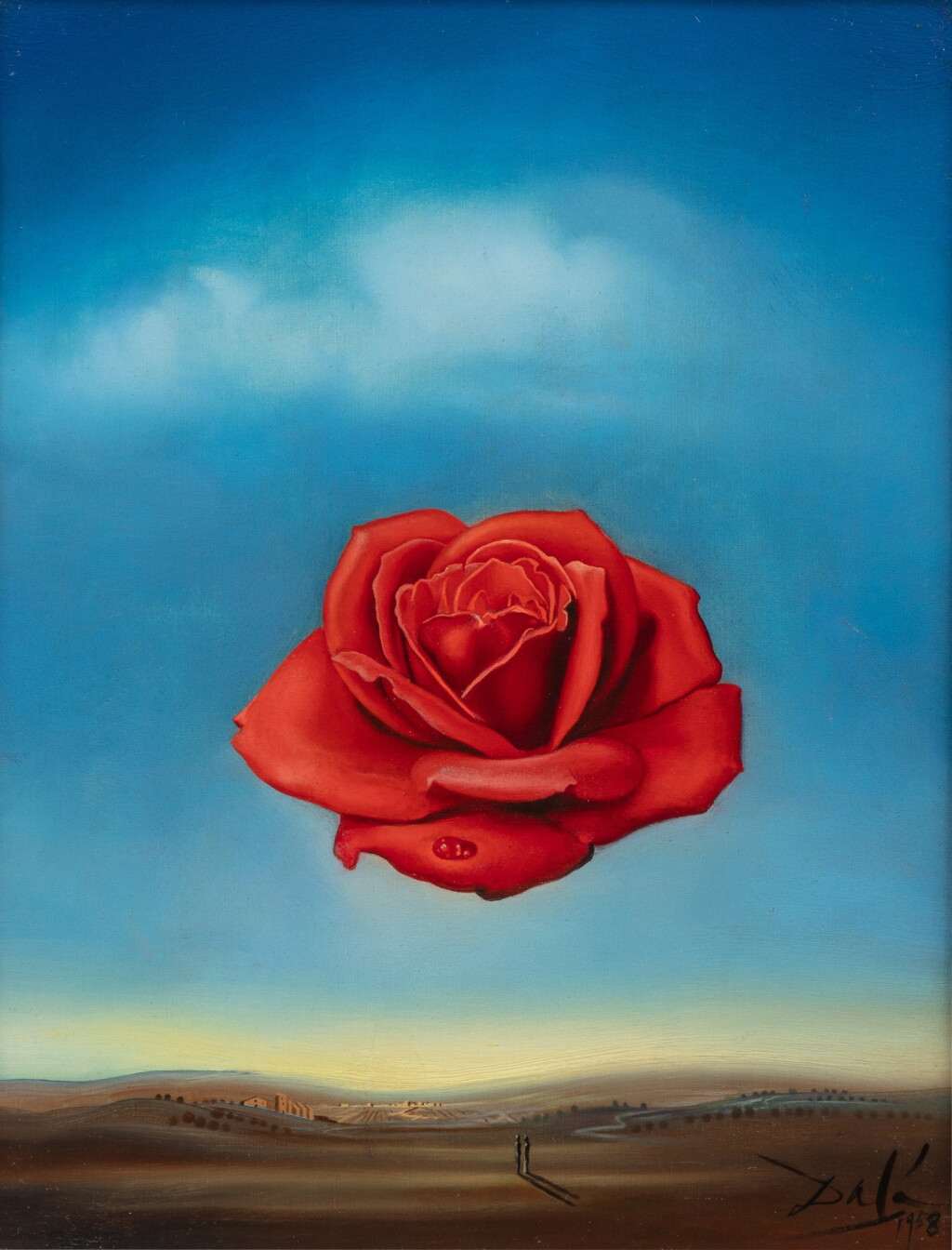 View full screen - View 1 of Lot 7. Rose méditative.