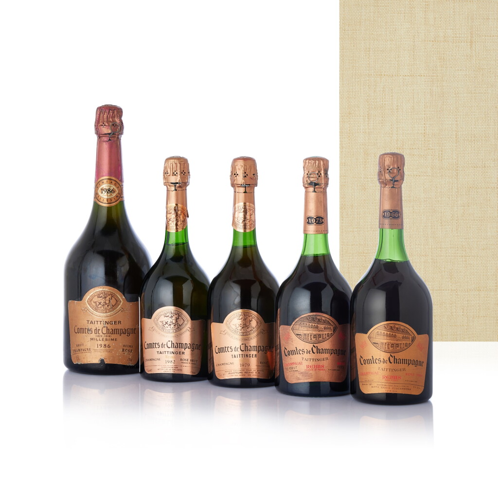 View full screen - View 1 of Lot 350. Taittinger, Comtes de Champagne Rosé 1979 (5 BT).