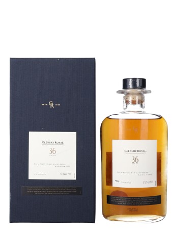 View full screen - View 1 of Lot 5861. Glenury Royal 36 Year Old 57.9 abv 1970 (1 BT70).