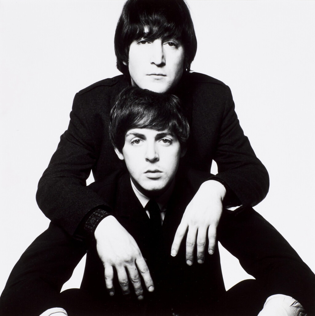 View full screen - View 1 of Lot 82. 'John Lennon and Paul McCartney', 1965.