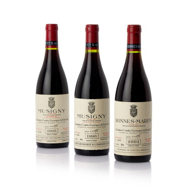 View full screen - View 1 of Lot 6071. Musigny, Cuvée Vieilles Vignes 1996 Comte Georges de Vogüé (12 BT).
