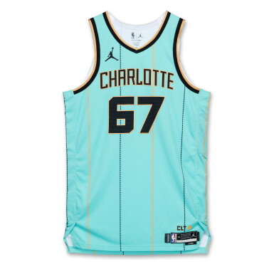 View full screen - View 1 of Lot 182. Taj Gibson Charlotte Hornets 2024-2025 Game Issued City Edition Jersey .
