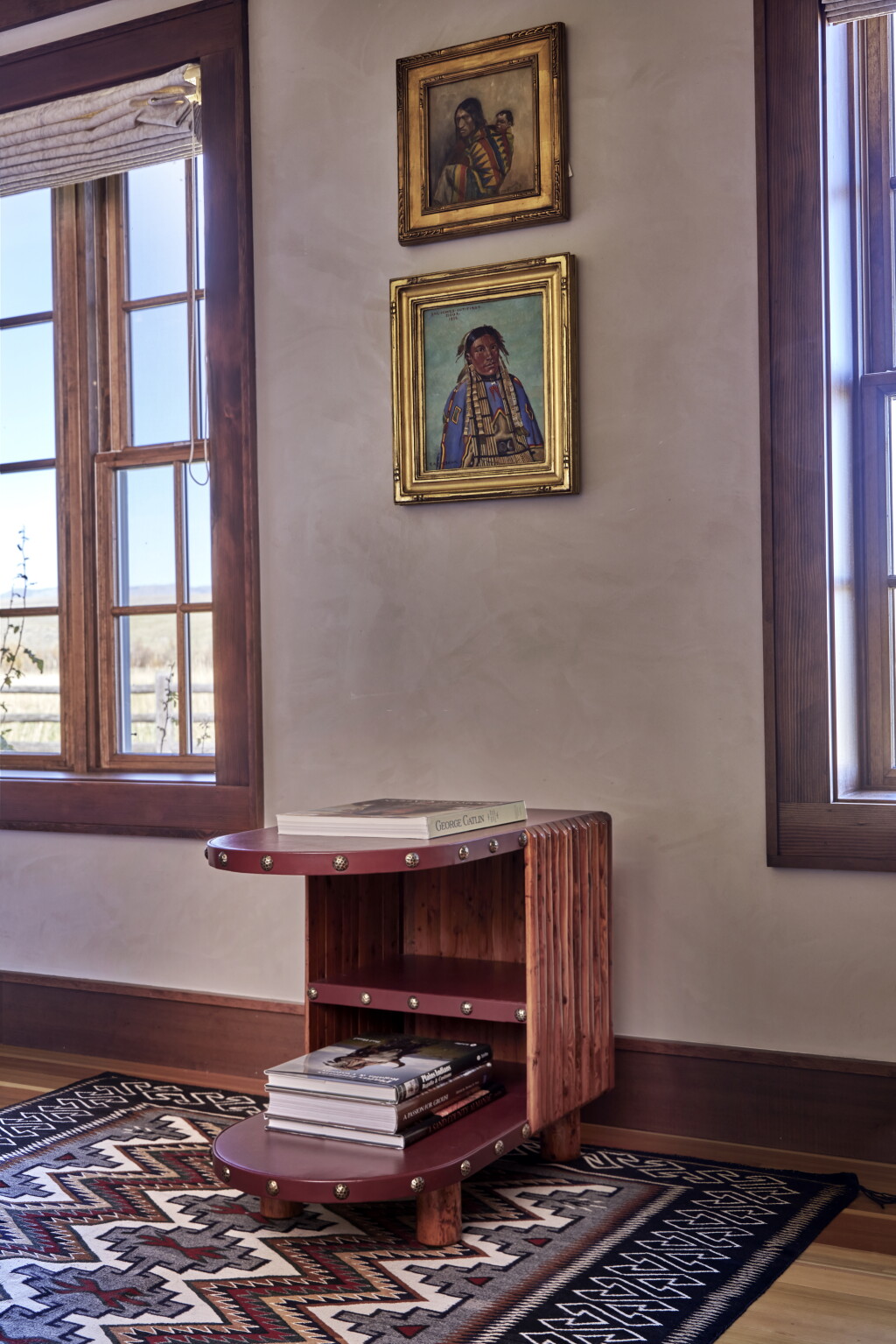 View full screen - View 1 of Lot 36. Two-Tier Side Table.