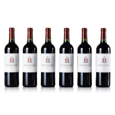 View full screen - View 1 of Lot 41. Pauillac de Latour 2006 (12 BT).