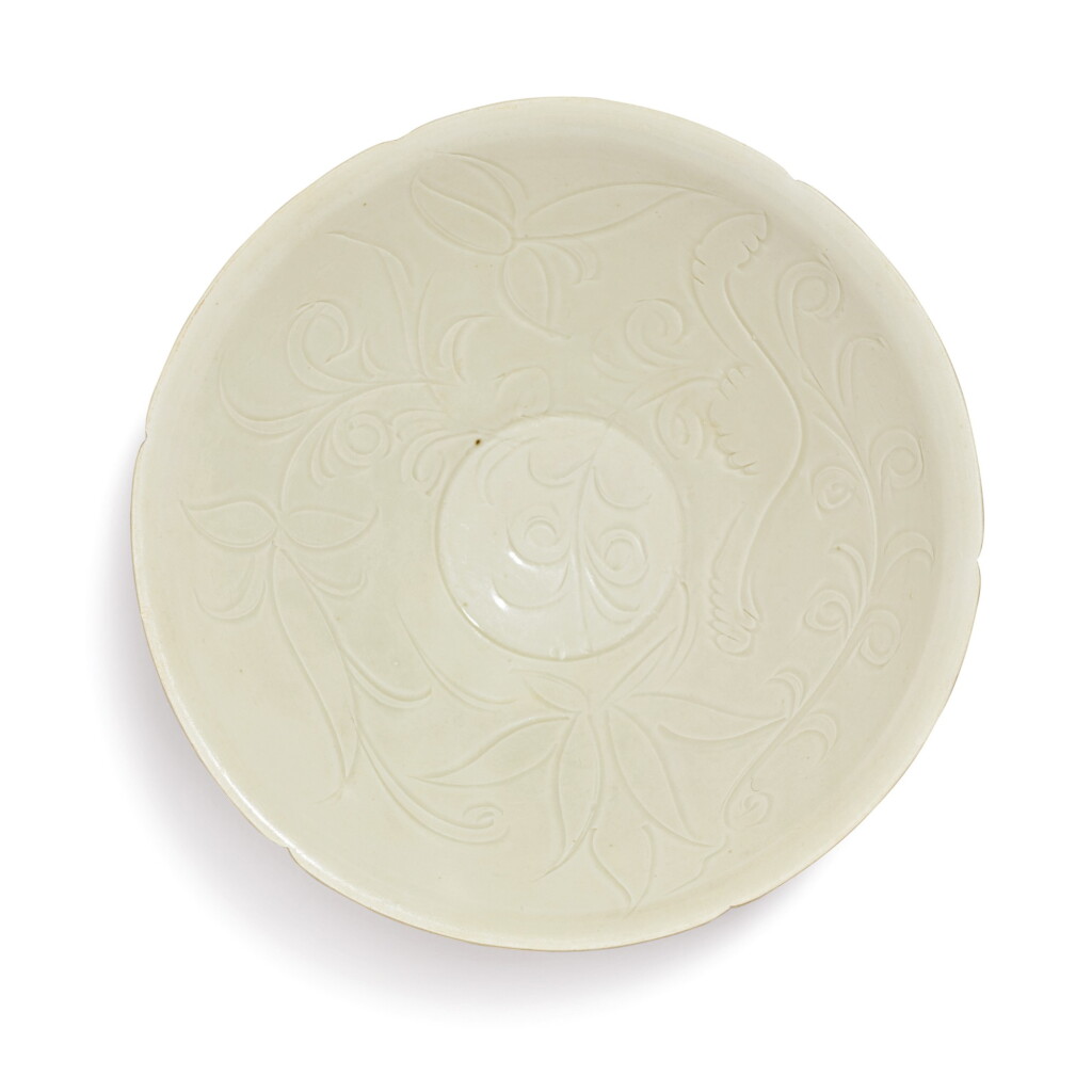 View full screen - View 1 of Lot 696. A CARVED 'DING' 'LOTUS' BOWL, NORTHERN SONG DYNASTY.