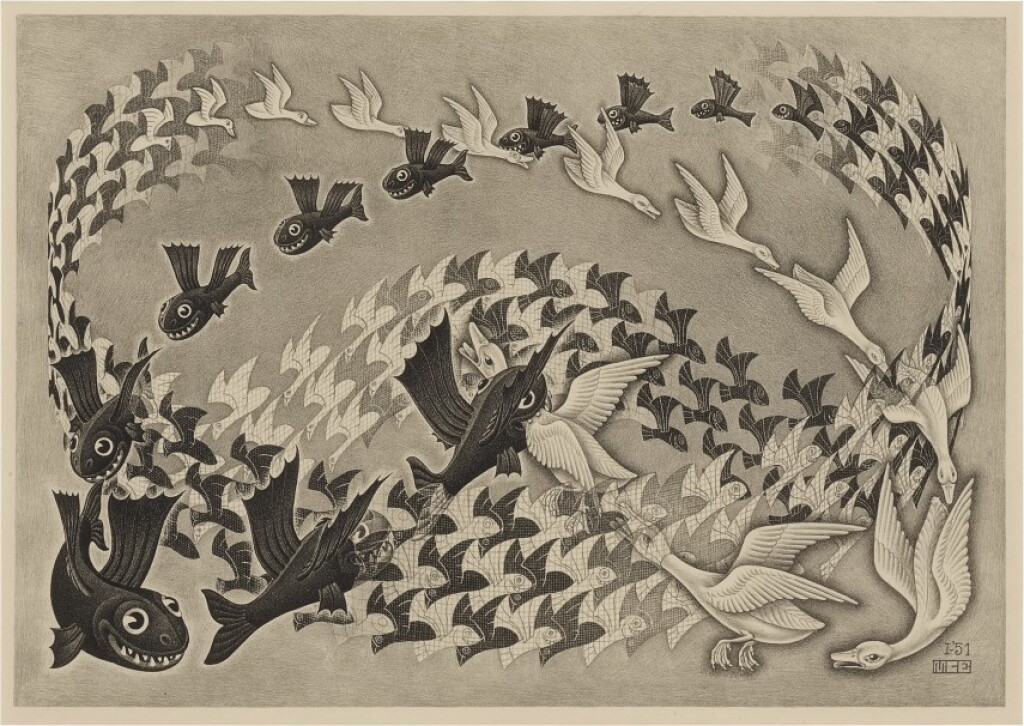 View full screen - View 1 of Lot 10. Predestination (Topsy Turvy World) (Bool 372).