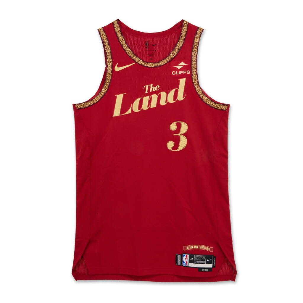 Voir en plein écran - Voir 1 du lot 59. Caris LeVert Cleveland Cavaliers 2023-2024 In-Season Tournament Game Worn City Edition Jersey.
