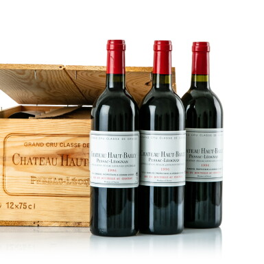 View full screen - View 1 of Lot 500. Château Haut Bailly 1996 (12 BT).