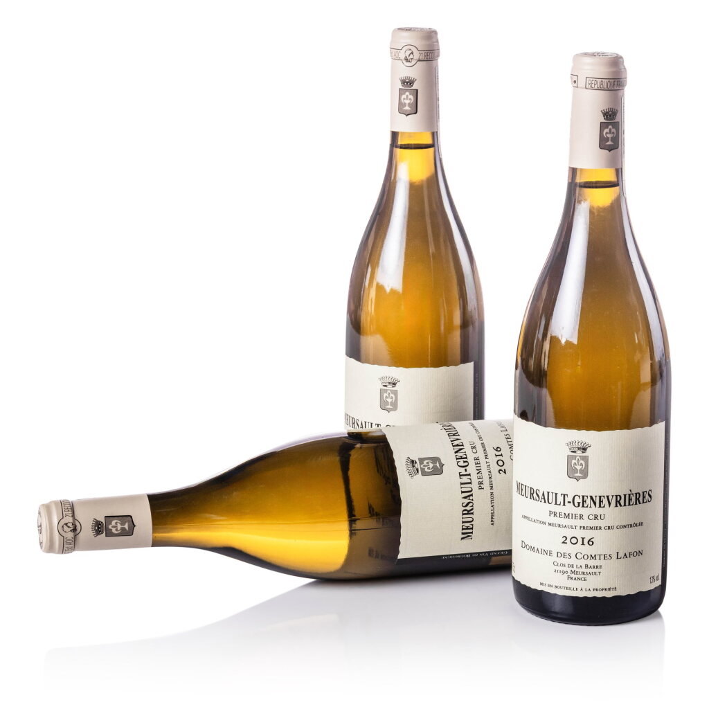 View full screen - View 1 of Lot 470. Meursault, Les Genevrières 2016 Domaine des Comtes Lafon (3 BT).