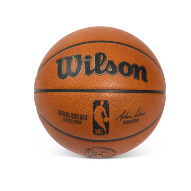 View full screen - View 1 of Lot 85. Game Used 2024-2025 Milwaukee Bucks vs Portland Trail Blazers Basketball.